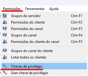 Como gerar uma chave/key de Server Admin/Server Query em seu servidor de TeamSpeak 3