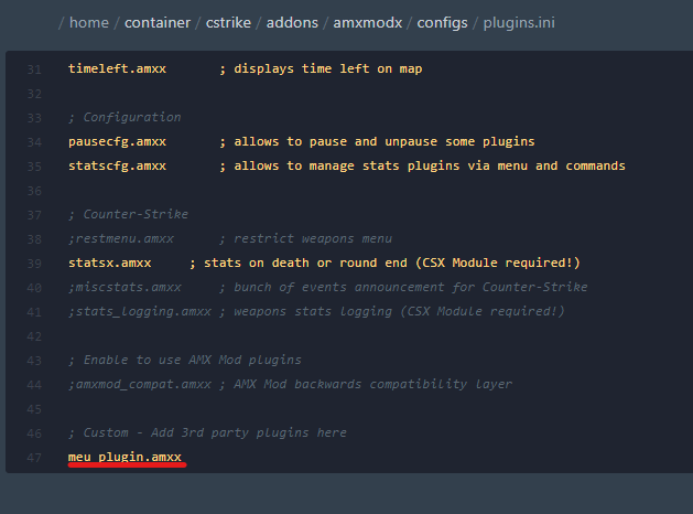 CS 1.6: Como instalar/remover mais plugins — imagem 3 do tutorial