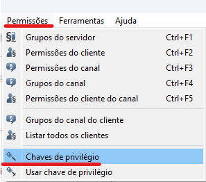 Como gerar uma chave/key de Server Admin/Server Query em seu servidor de TeamSpeak 3 — imagem 1 do tutorial