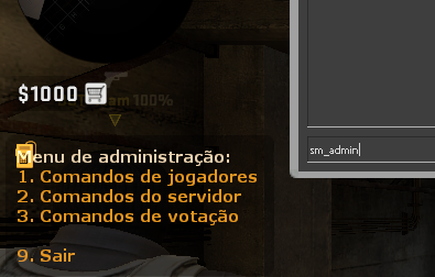 CSGO: Comandos Sourcemod — imagem 3 do tutorial